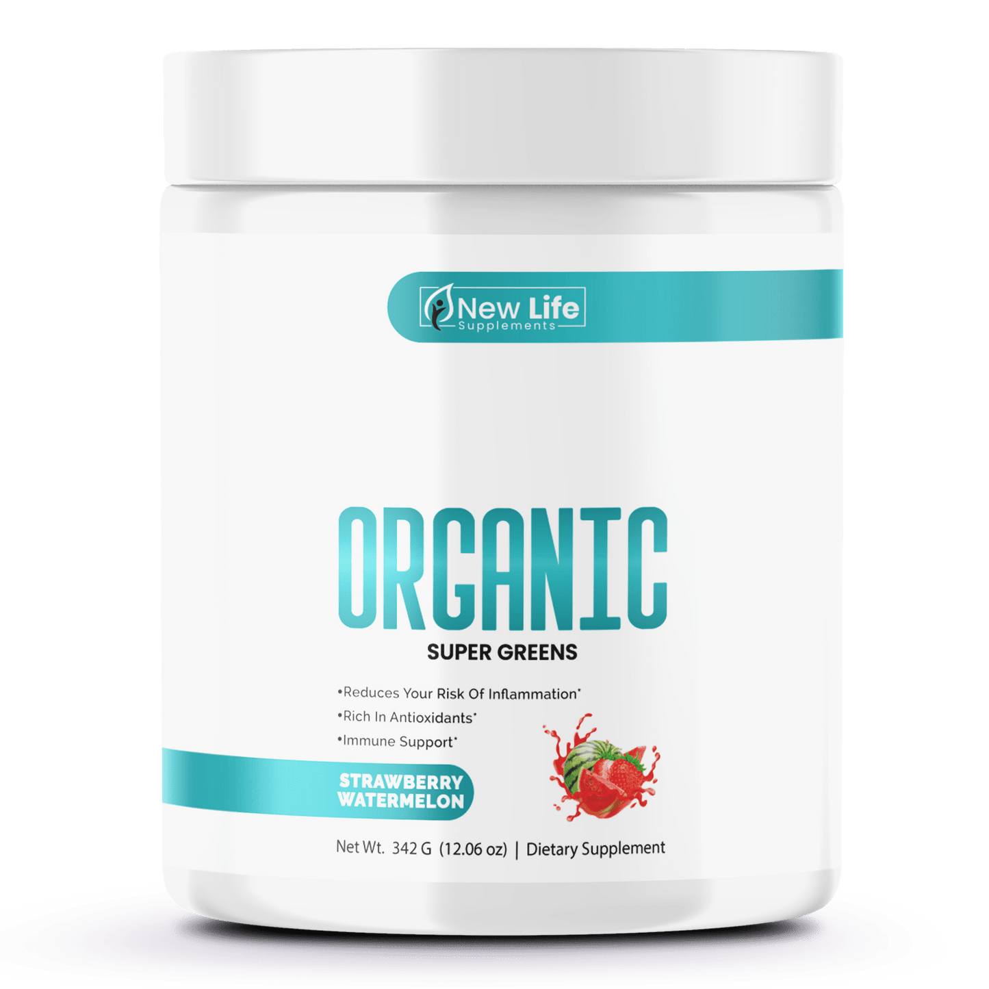 Organic Super Greens-Watermelon