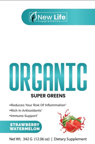 Organic Super Greens-Watermelon