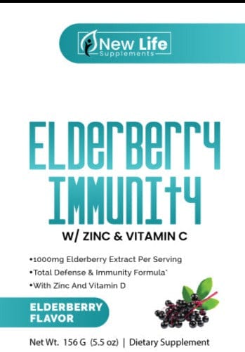 Elderberry Immunity W/ Zinc & Vitamin C